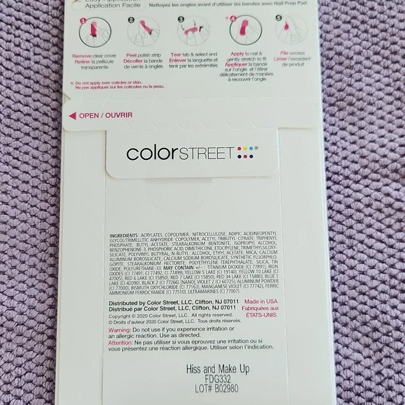 Color Street Hiss And Make Up - Picture 2 of 3